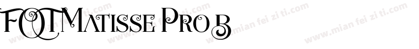 FOT-Matisse Pro B字体转换